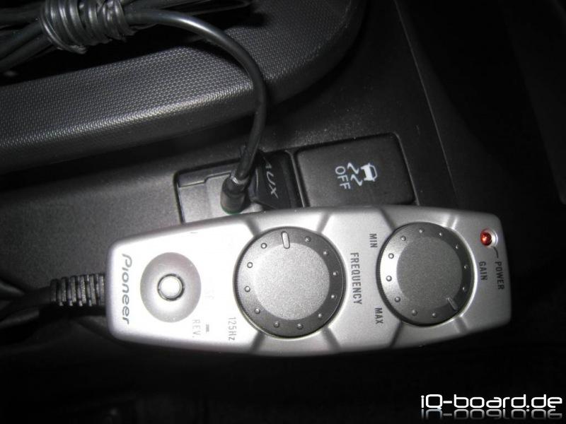 Subwoofer Pioneer im iQ - Fernbedienung