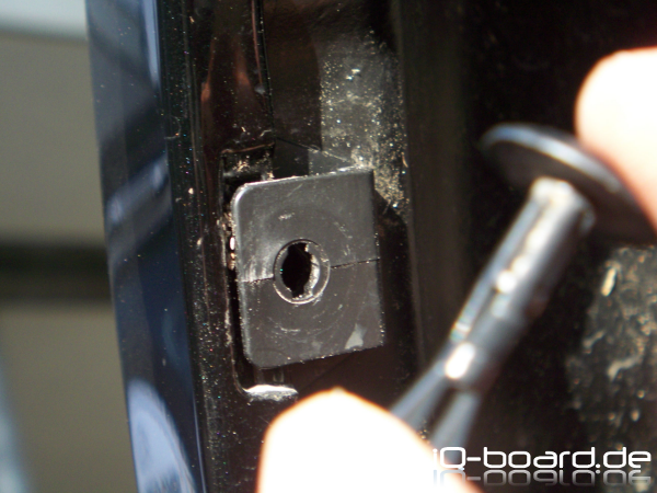 Befestigung Radkastenabdeckung mit Front