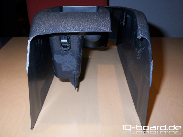 modifizierte Mittelkonsole eines VW Scirocco 5