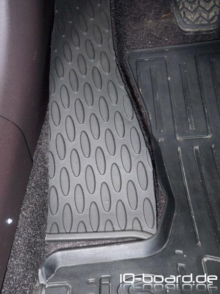 zusätzliche Gummimatte (linker Fuß)