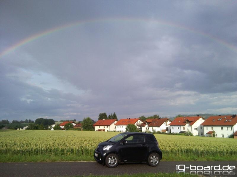 iQ unterm Regenbogen