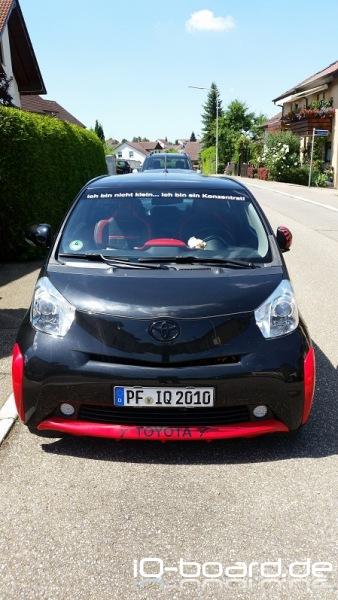 Sonnenkeil/Blendstreifen