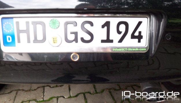 die Rückfahrkamera im CubY