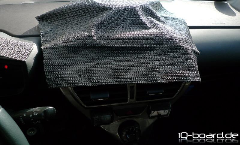 Mittelkonsolen Antiblendmatte