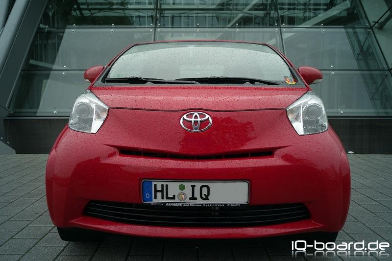 Toyota IQ bei Regen