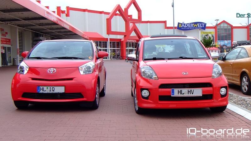 Toyota vs Daihatsu Sirion