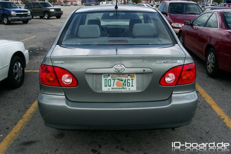 mein erster Toyota in meinem Leben (Mietwagen)