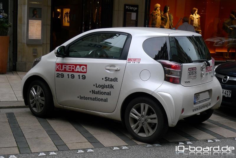IQ als Kurierfahrzeug