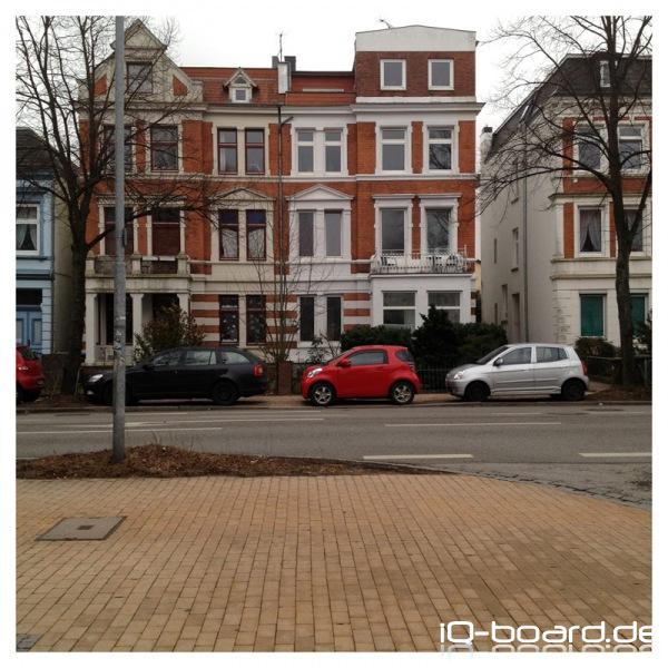 Parkplatzlücke ausgefüllt