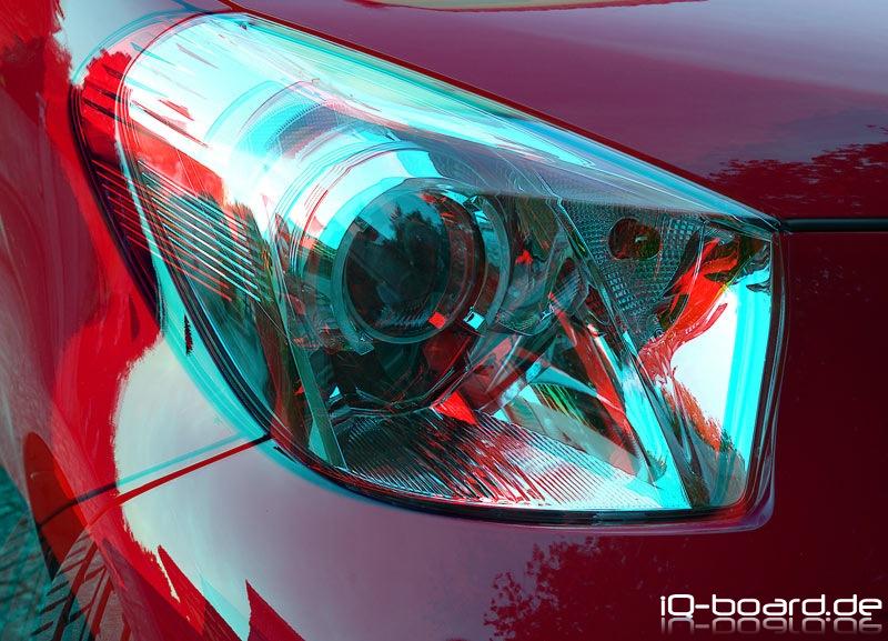 Frontscheinwerfer Toyota IQ in 3D