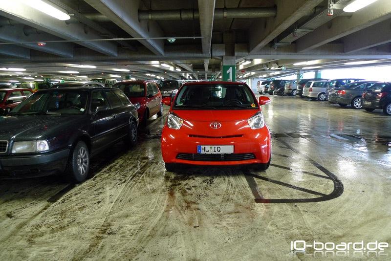 Perfekter Parkplatz