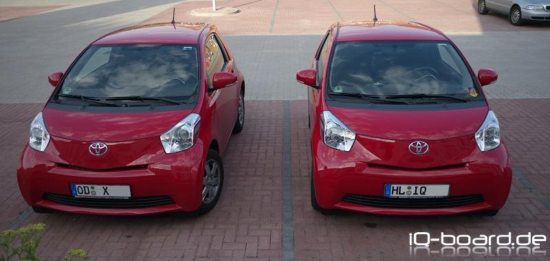 Toyota IQ vs. Toyota IQ