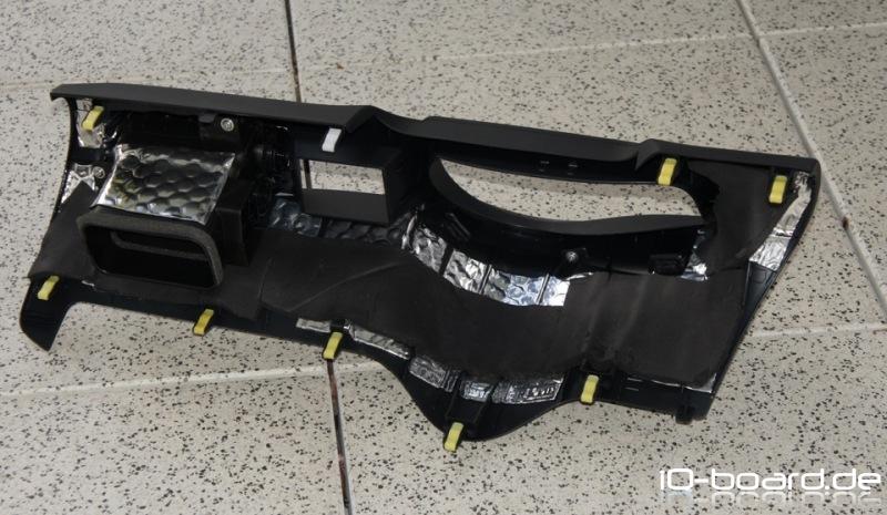 Schallisolierung Armaturenbrett