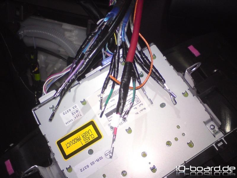 Anschluß an original Radio