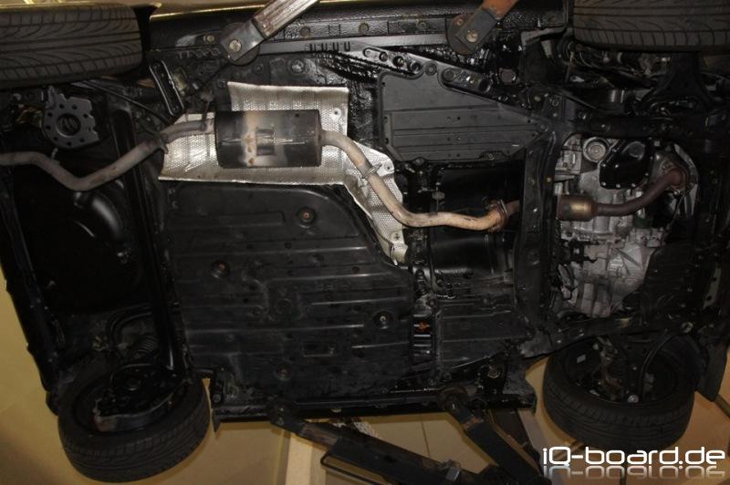 Unterboden Toyota IQ