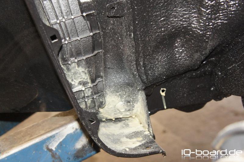 Vordere Kotflügelbereich