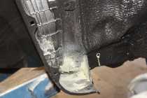 Vordere Kotflügelbereich