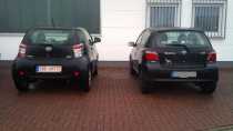 ...iQ nach 3-tägiger Testphase & Yaris