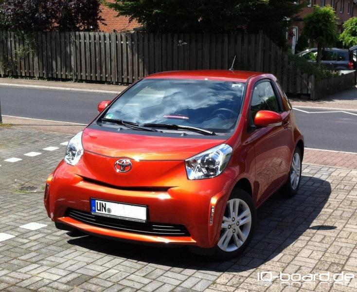 iQ mit den Sommerfelgen