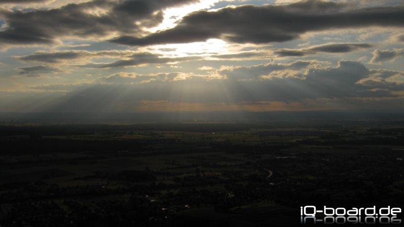 Heftige Wolkenformationen zeigen wie viel Energie da oben steckt