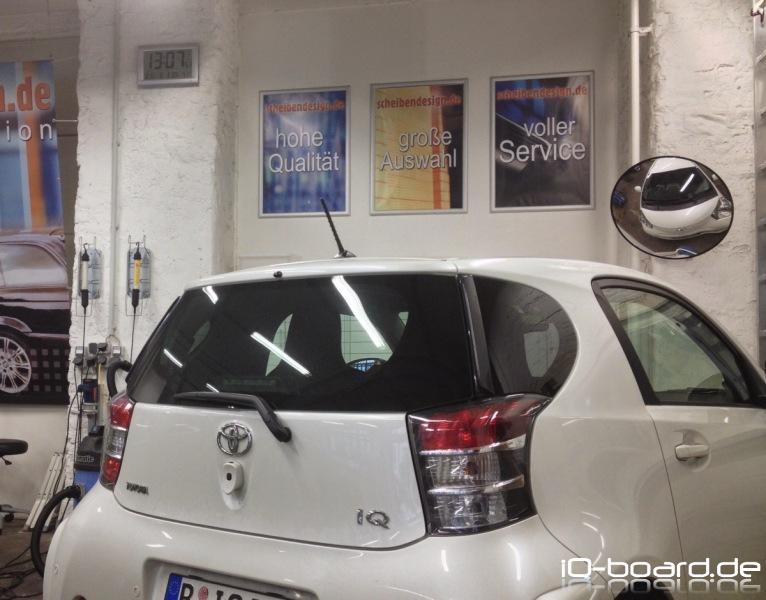 Getönte Heckscheiben: Vorher & Nachher