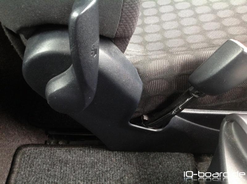 Toyota Sitzverstellung innen