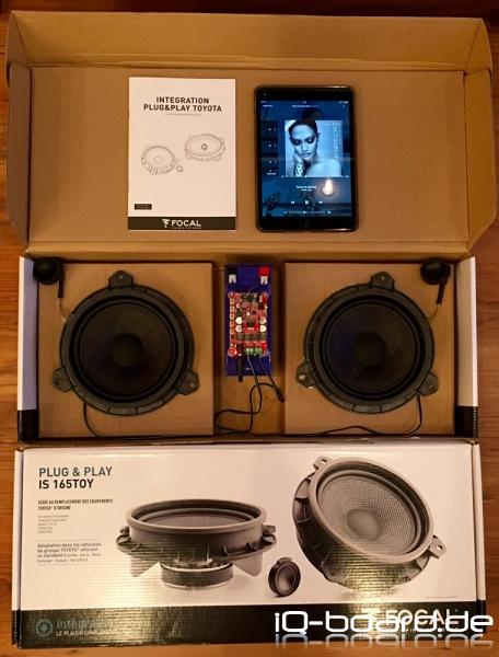 01 Focal vorn Testaufbau