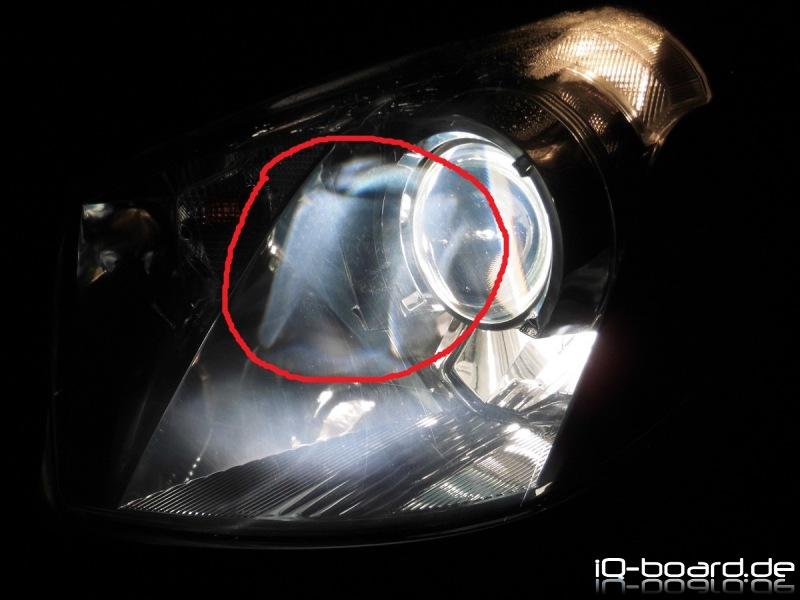 Scheinwerfer - Lichtreflexion