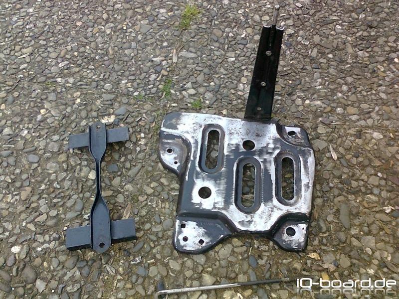 Batteriehalterung Umbau