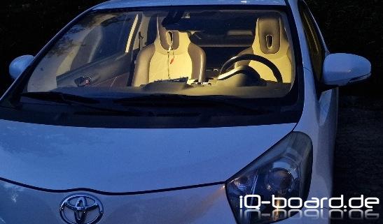 Innenbeleuchtung von Aussen