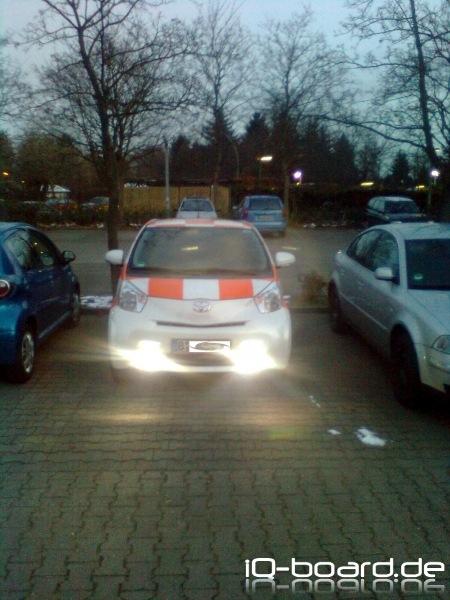 Vor dem Neubekleben mit Tagfahrlicht