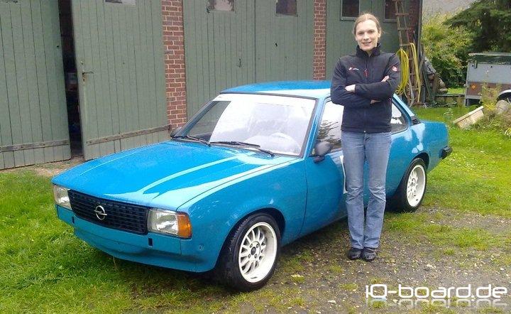Neuster Zugang: ein Opel Ascona B mit "gemachtem" 2.2E Motor