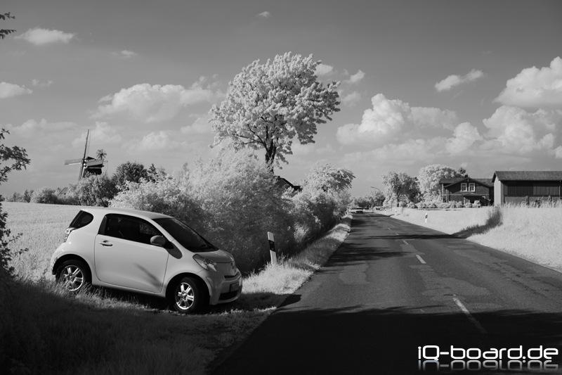 Infrarot Foto vom Toyota IQ